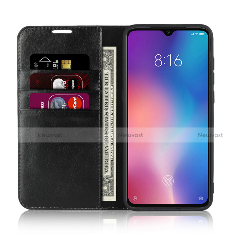 Leather Case Stands Flip Cover L01 Holder for Xiaomi Mi 9 Lite