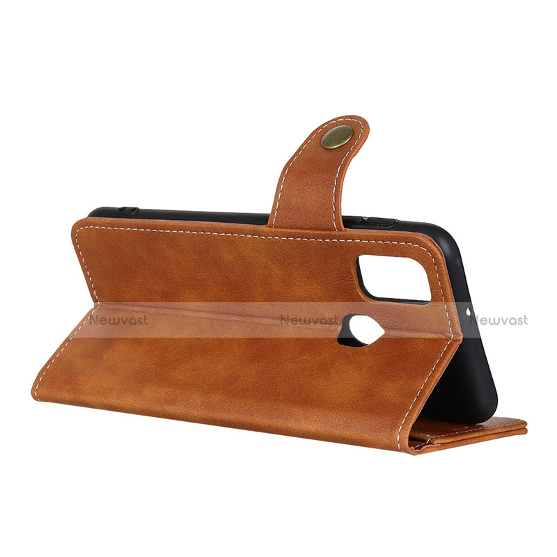Leather Case Stands Flip Cover L01 Holder for Xiaomi Redmi 9 India