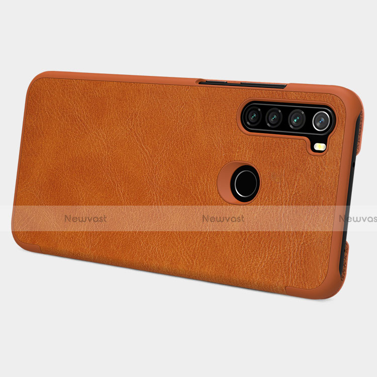 Leather Case Stands Flip Cover L01 Holder for Xiaomi Redmi Note 8 (2021)