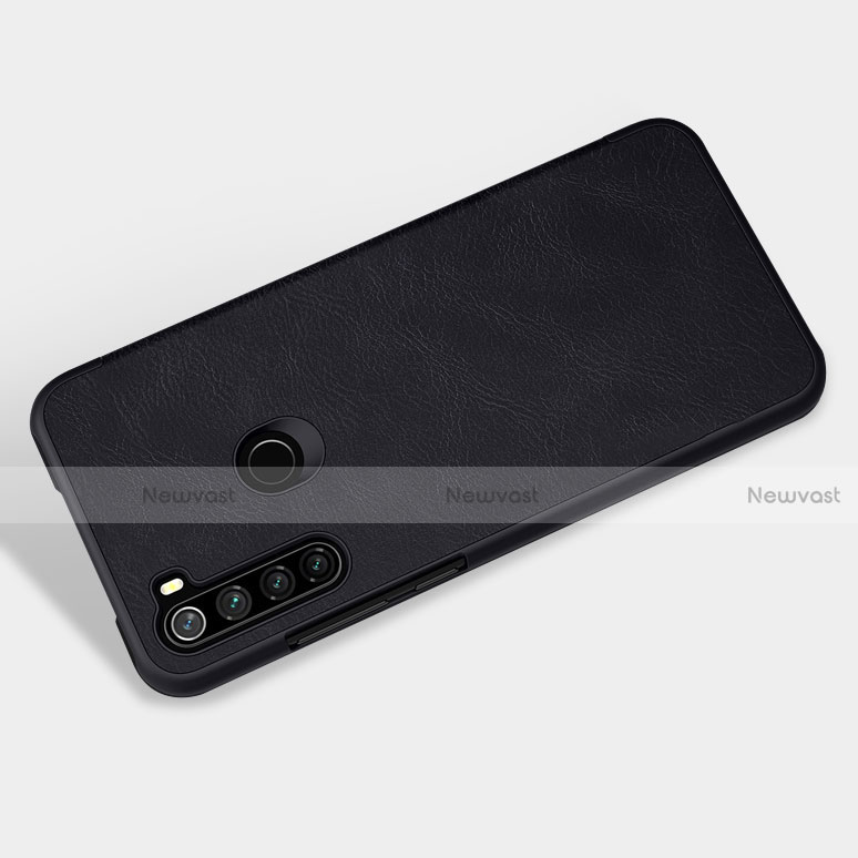 Leather Case Stands Flip Cover L01 Holder for Xiaomi Redmi Note 8 (2021)