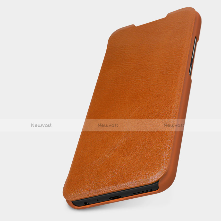 Leather Case Stands Flip Cover L01 Holder for Xiaomi Redmi Note 8 (2021)