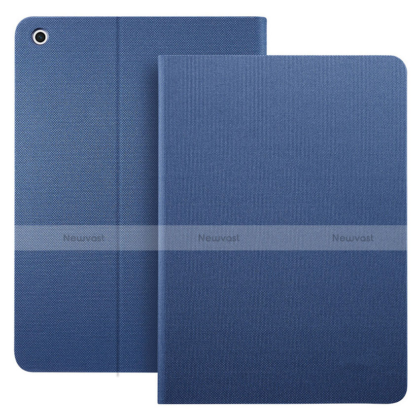 Leather Case Stands Flip Cover L02 for Apple iPad 3 Blue