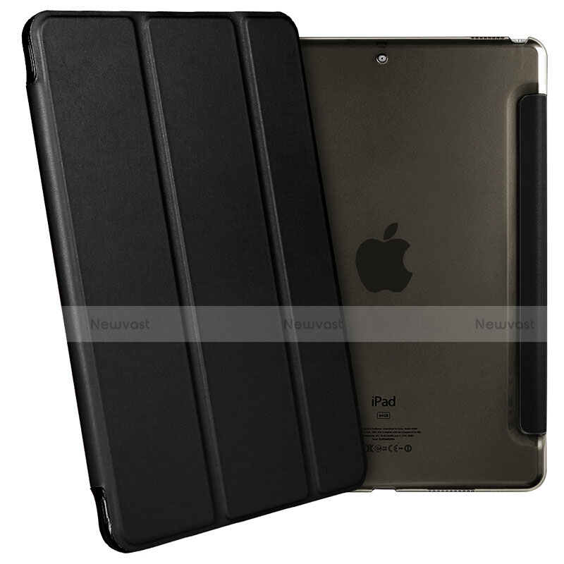 Leather Case Stands Flip Cover L02 for Apple iPad Pro 10.5 Black