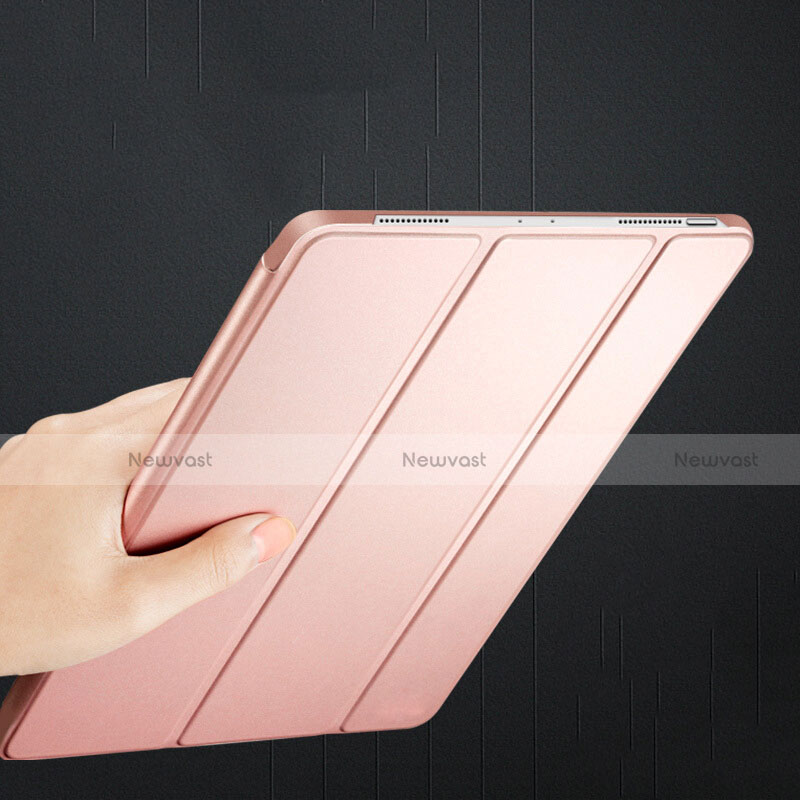 Leather Case Stands Flip Cover L02 for Apple iPad Pro 11 (2018) Pink