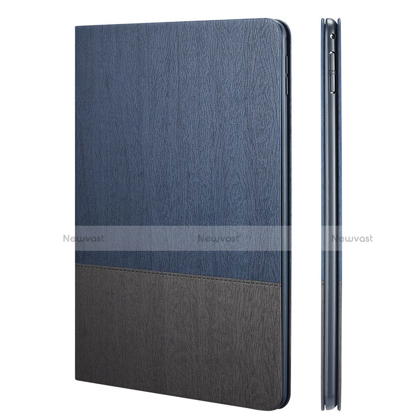 Leather Case Stands Flip Cover L02 for Apple iPad Pro 9.7 Blue