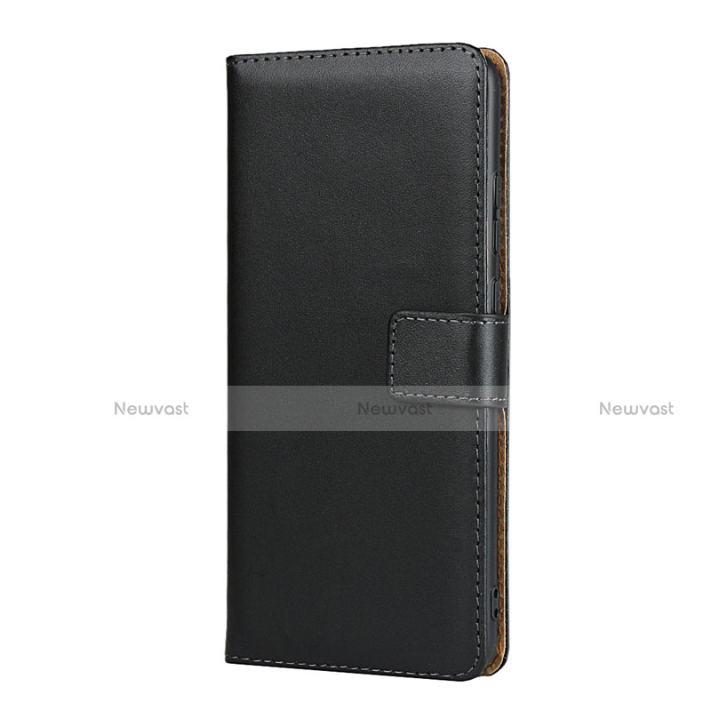 Leather Case Stands Flip Cover L02 for Huawei Mate 30 Black