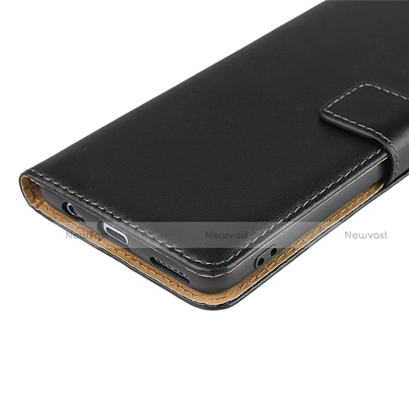 Leather Case Stands Flip Cover L02 for Huawei Mate 30 Pro Black