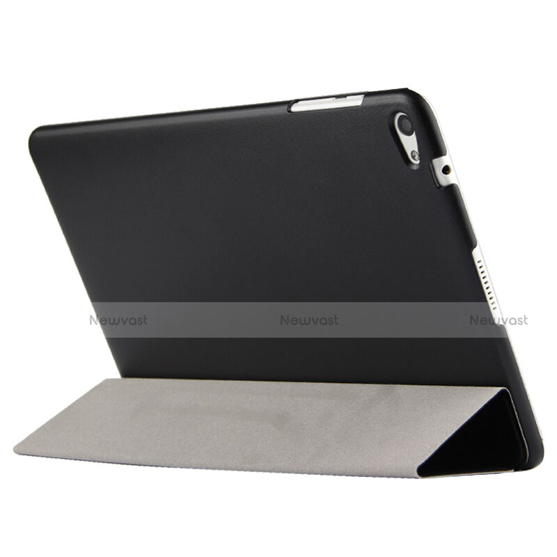 Leather Case Stands Flip Cover L02 for Huawei MediaPad M2 10.1 FDR-A03L FDR-A01W Black