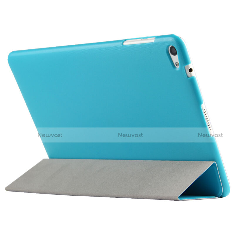 Leather Case Stands Flip Cover L02 for Huawei MediaPad M2 10.1 FDR-A03L FDR-A01W Sky Blue