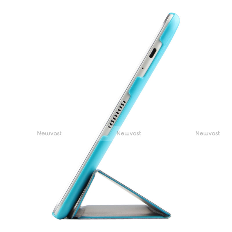 Leather Case Stands Flip Cover L02 for Huawei MediaPad M2 10.1 FDR-A03L FDR-A01W Sky Blue