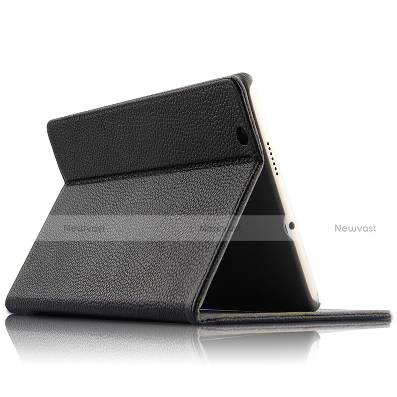 Leather Case Stands Flip Cover L02 for Huawei Mediapad M3 8.4 BTV-DL09 BTV-W09 Black