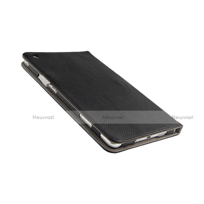 Leather Case Stands Flip Cover L02 for Huawei MediaPad M3 Lite 8.0 CPN-W09 CPN-AL00 Black