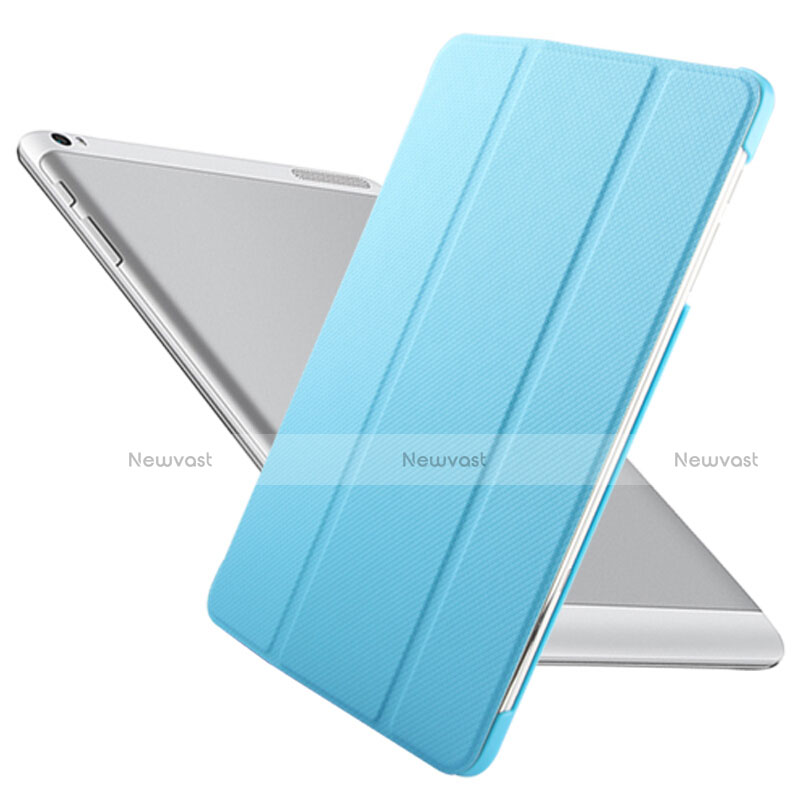 Leather Case Stands Flip Cover L02 for Huawei Mediapad T1 10 Pro T1-A21L T1-A23L Sky Blue