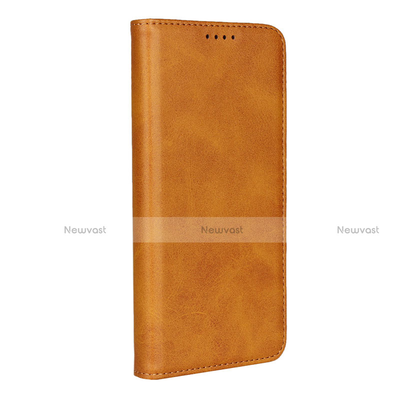 Leather Case Stands Flip Cover L02 for Huawei P30 Pro Orange