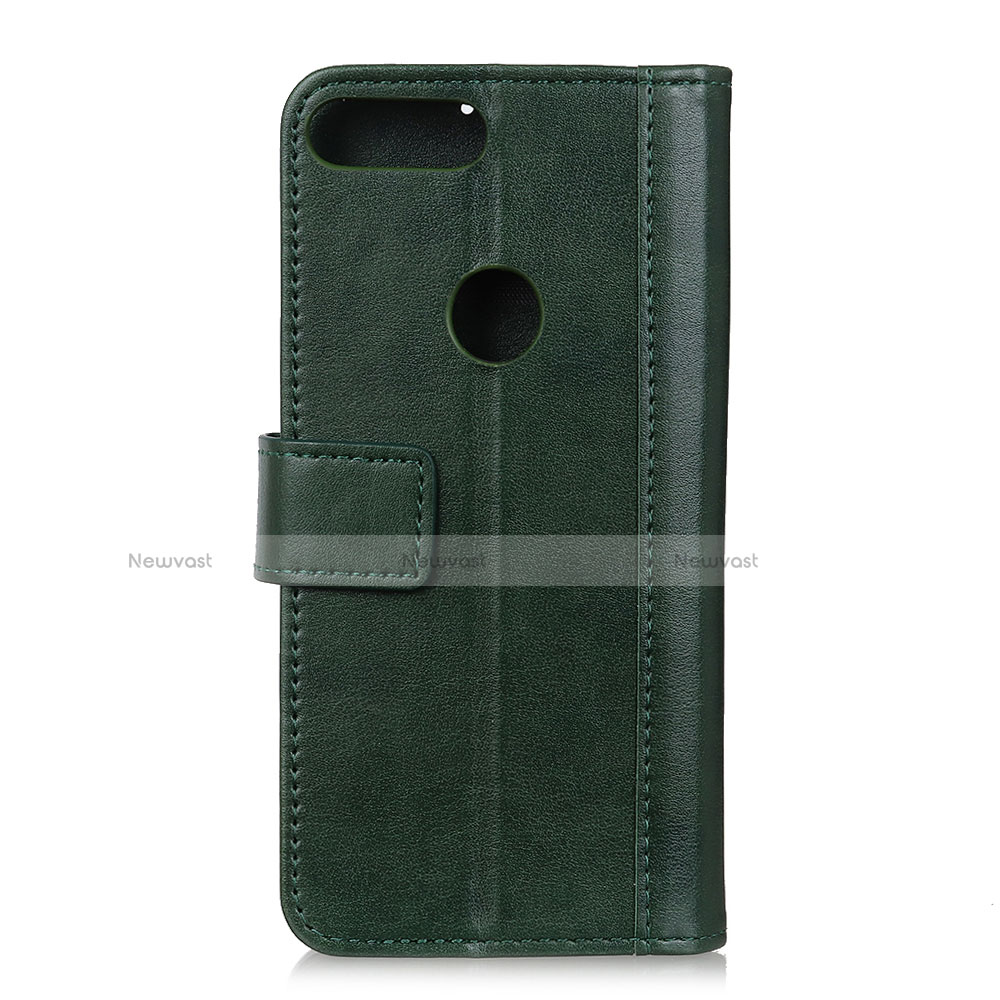 Leather Case Stands Flip Cover L02 Holder for Alcatel 1S (2019)