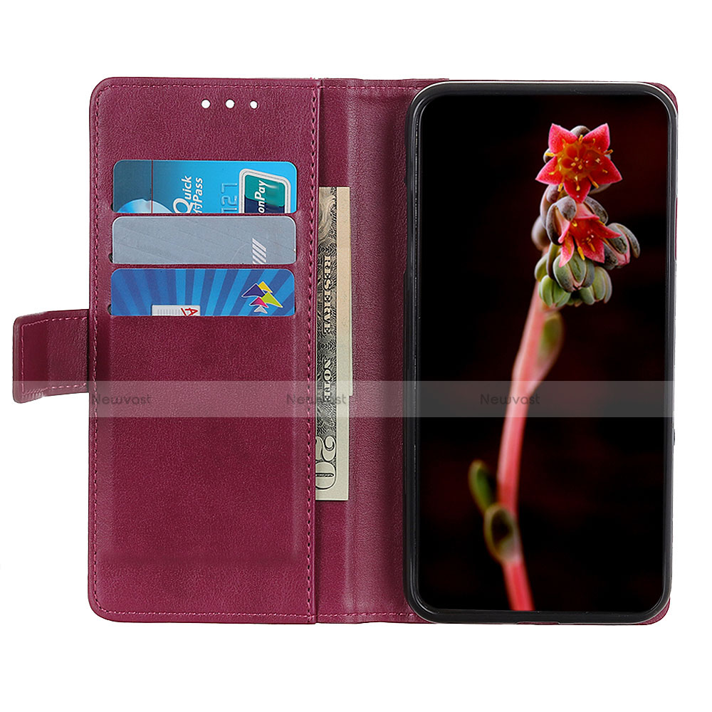 Leather Case Stands Flip Cover L02 Holder for Alcatel 1S (2019)