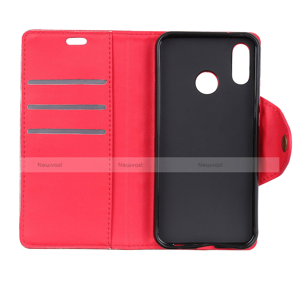 Leather Case Stands Flip Cover L02 Holder for Alcatel 5V