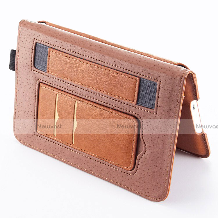 Leather Case Stands Flip Cover L02 Holder for Amazon Kindle 6 inch