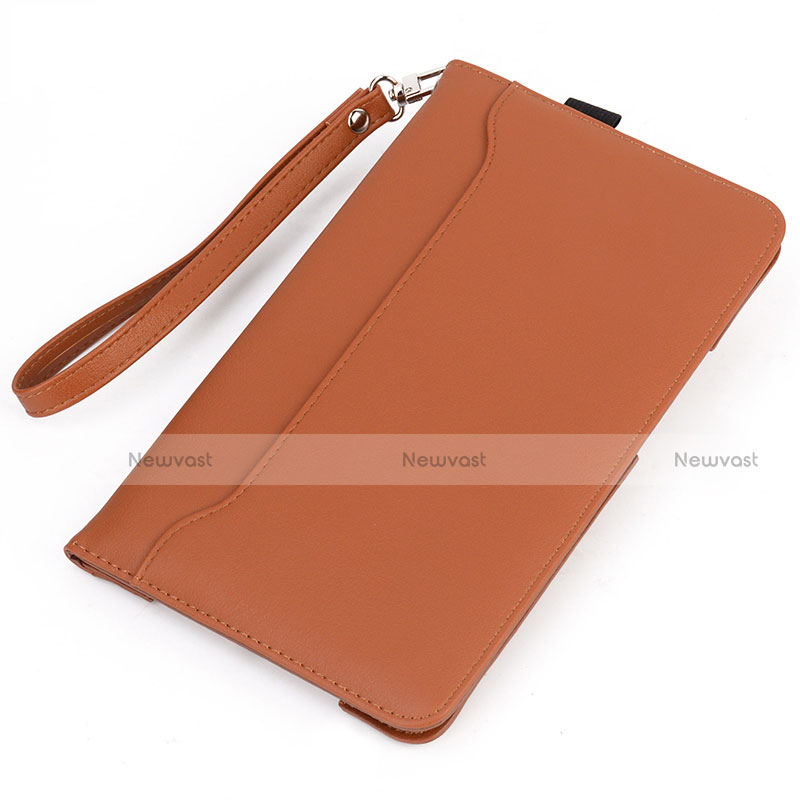 Leather Case Stands Flip Cover L02 Holder for Amazon Kindle 6 inch Orange
