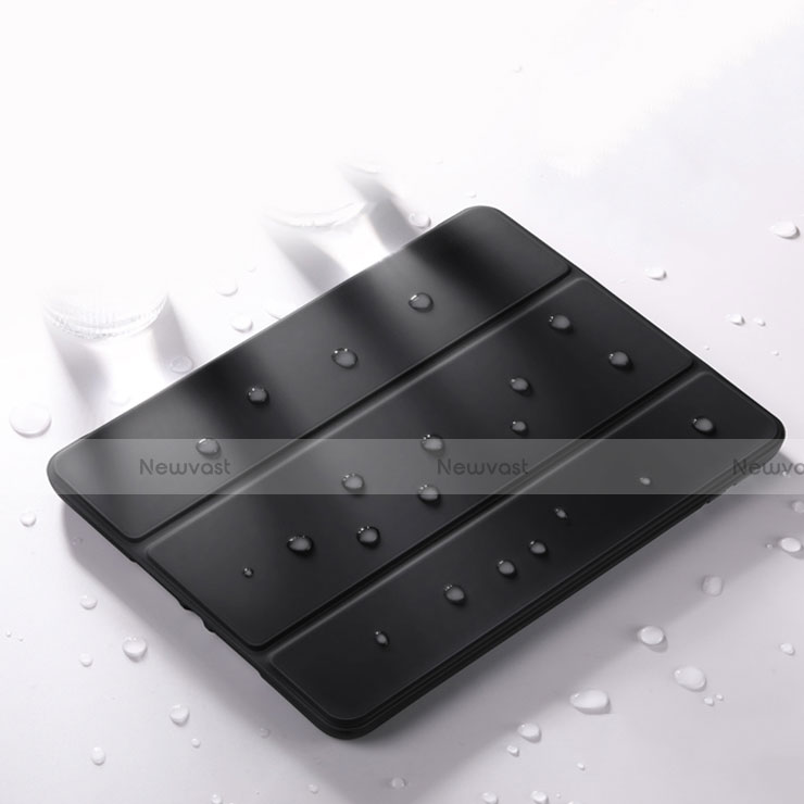 Leather Case Stands Flip Cover L02 Holder for Apple iPad Pro 12.9 (2020) Black