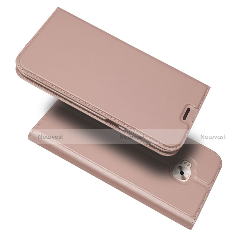 Leather Case Stands Flip Cover L02 Holder for Asus Zenfone 4 Selfie Pro