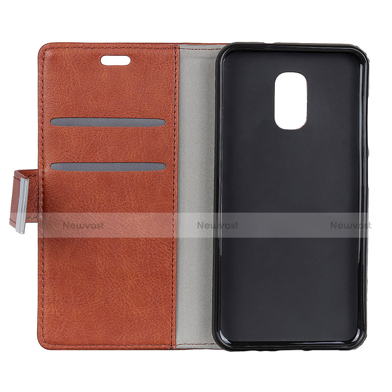 Leather Case Stands Flip Cover L02 Holder for Asus ZenFone V Live