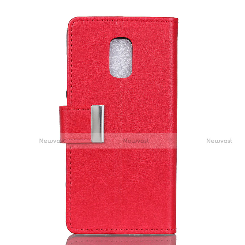 Leather Case Stands Flip Cover L02 Holder for Asus ZenFone V Live