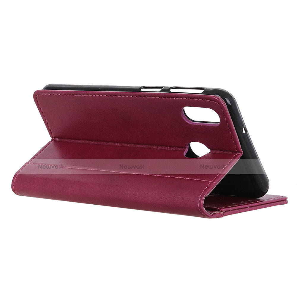 Leather Case Stands Flip Cover L02 Holder for BQ Vsmart Active 1