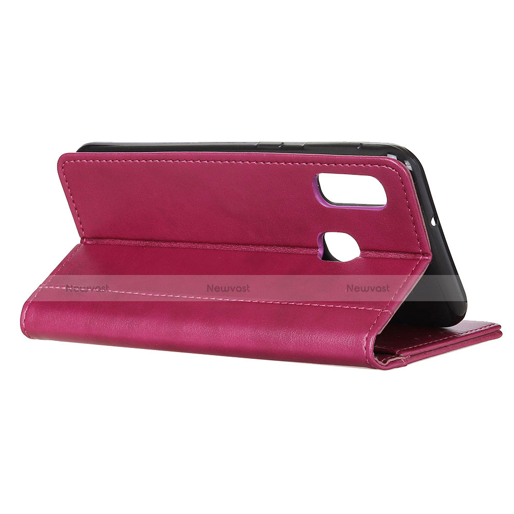 Leather Case Stands Flip Cover L02 Holder for BQ Vsmart Active 1 Plus