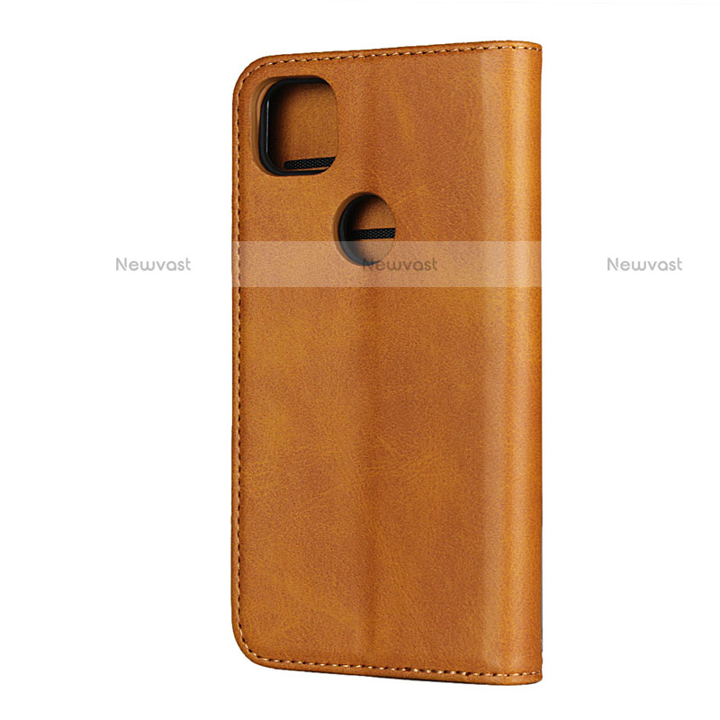Leather Case Stands Flip Cover L02 Holder for Google Pixel 4a