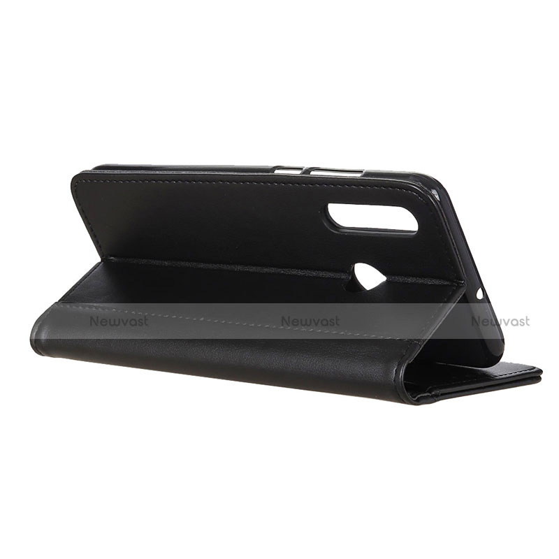 Leather Case Stands Flip Cover L02 Holder for HTC Desire 19 Plus