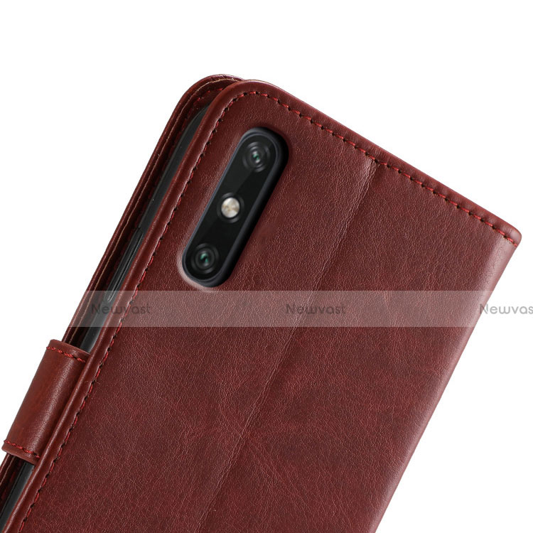 Leather Case Stands Flip Cover L02 Holder for Huawei Enjoy 10e