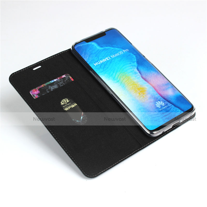 Leather Case Stands Flip Cover L02 Holder for Huawei Mate 20 Pro