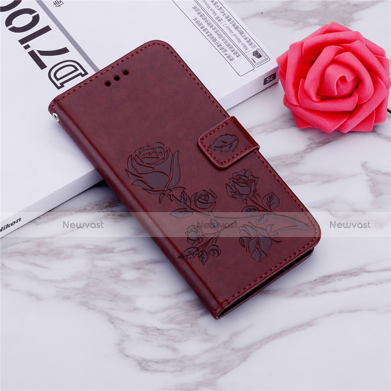 Leather Case Stands Flip Cover L02 Holder for Huawei Nova 3e