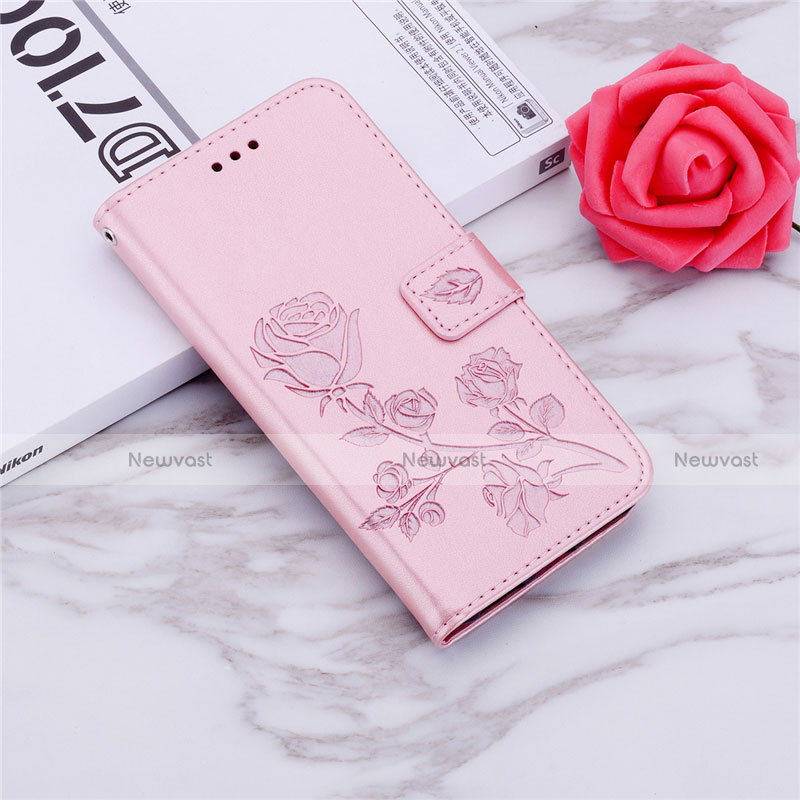 Leather Case Stands Flip Cover L02 Holder for Huawei Nova 3e