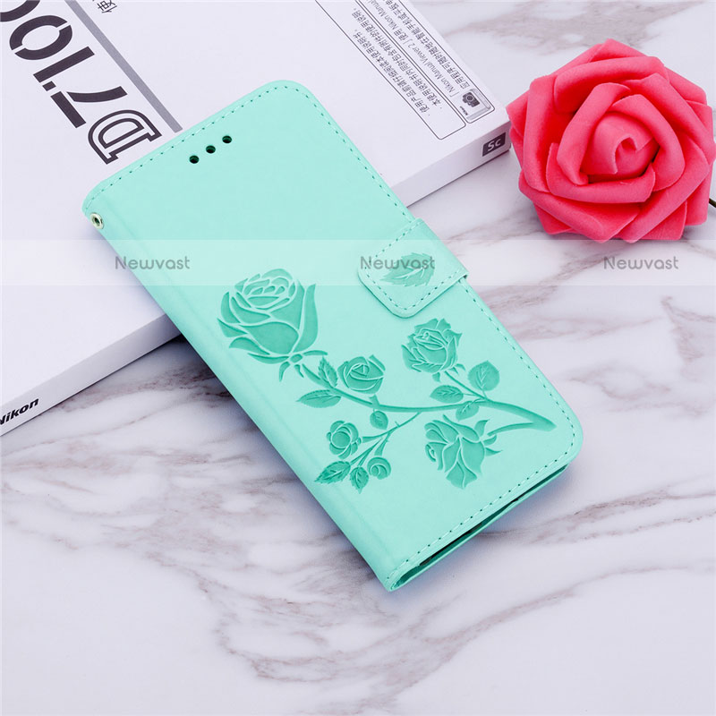 Leather Case Stands Flip Cover L02 Holder for Huawei P20 Lite