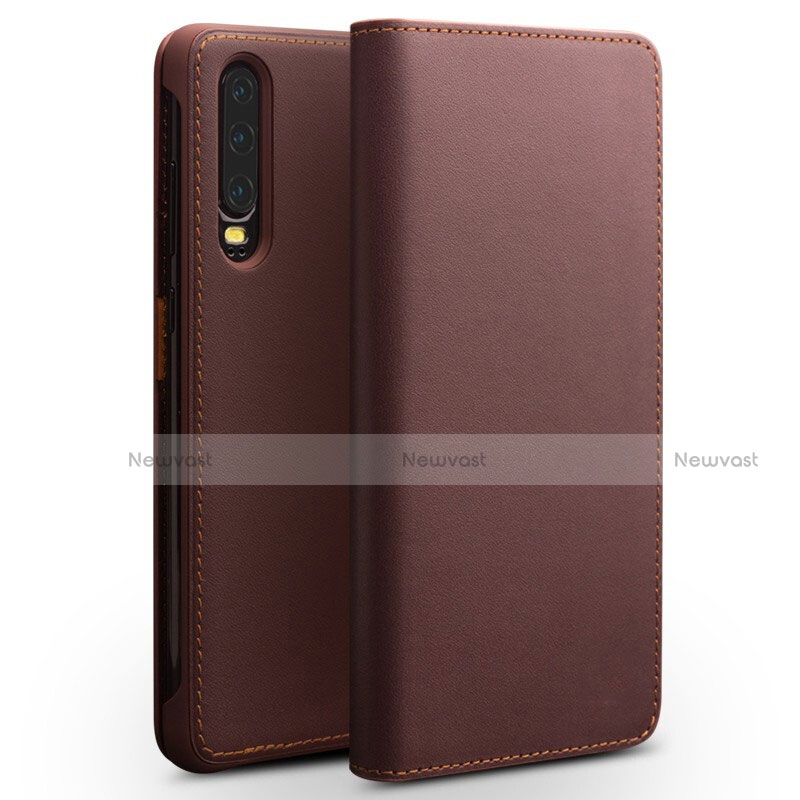 Leather Case Stands Flip Cover L02 Holder for Huawei P30