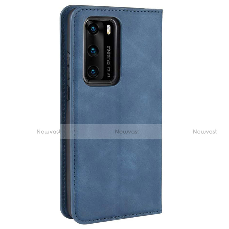 Leather Case Stands Flip Cover L02 Holder for Huawei P40