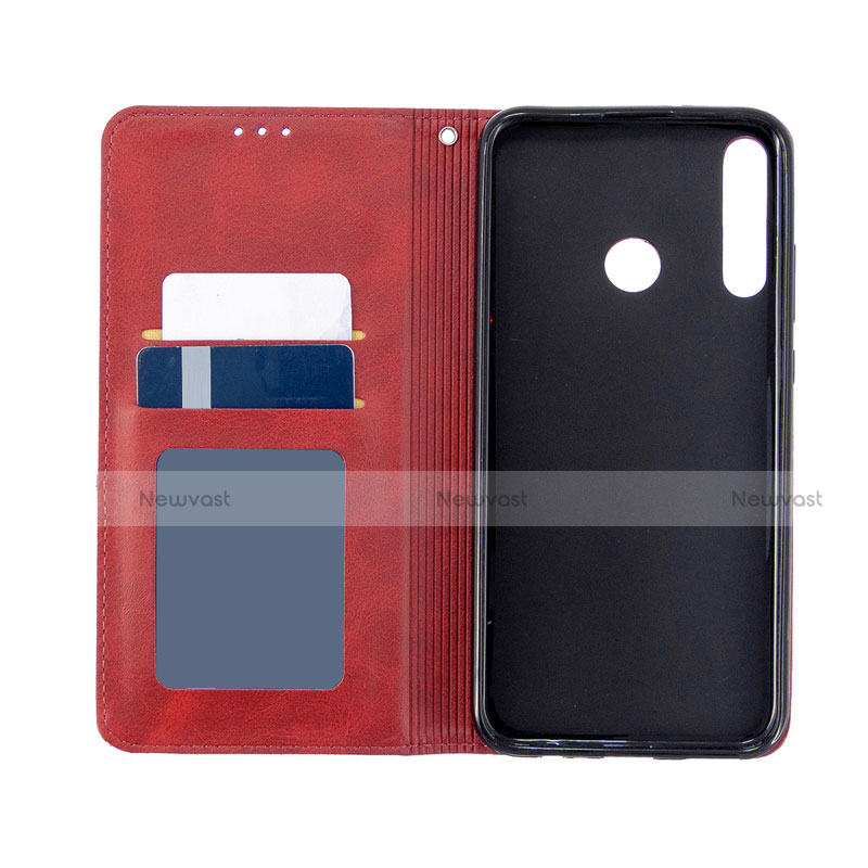 Leather Case Stands Flip Cover L02 Holder for Huawei P40 Lite E