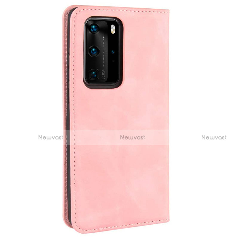 Leather Case Stands Flip Cover L02 Holder for Huawei P40 Pro