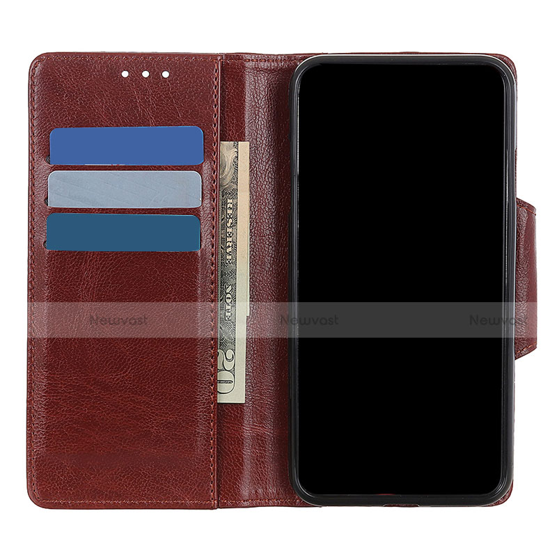 Leather Case Stands Flip Cover L02 Holder for Huawei Y6p