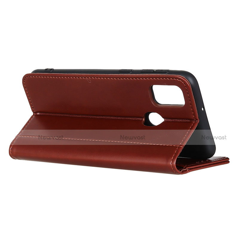 Leather Case Stands Flip Cover L02 Holder for Huawei Y8s