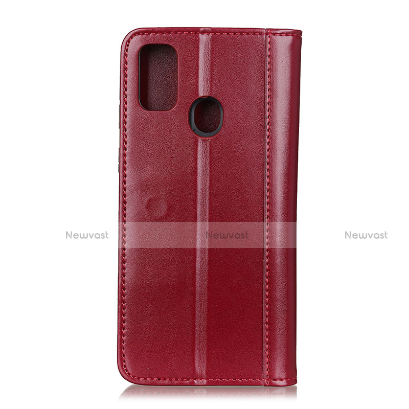 Leather Case Stands Flip Cover L02 Holder for Huawei Y8s