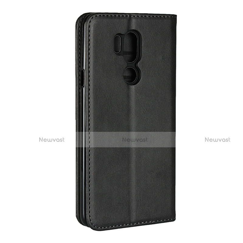 Leather Case Stands Flip Cover L02 Holder for LG G7
