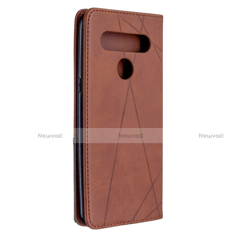 Leather Case Stands Flip Cover L02 Holder for LG K61