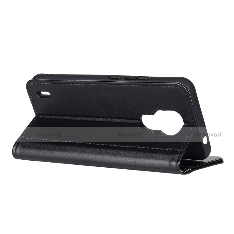 Leather Case Stands Flip Cover L02 Holder for Motorola Moto E7 (2020)