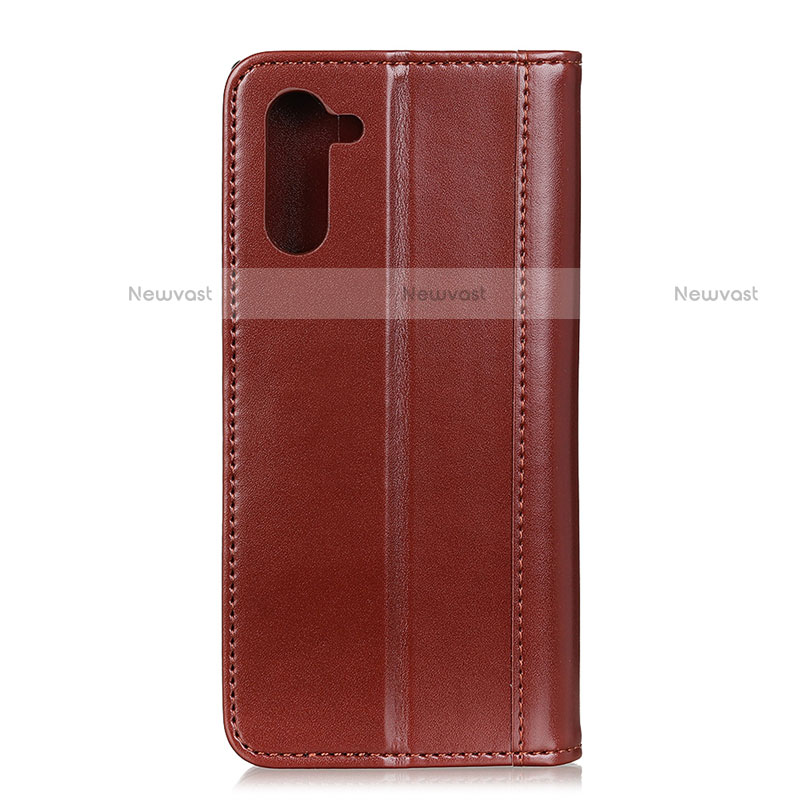 Leather Case Stands Flip Cover L02 Holder for Motorola Moto Edge