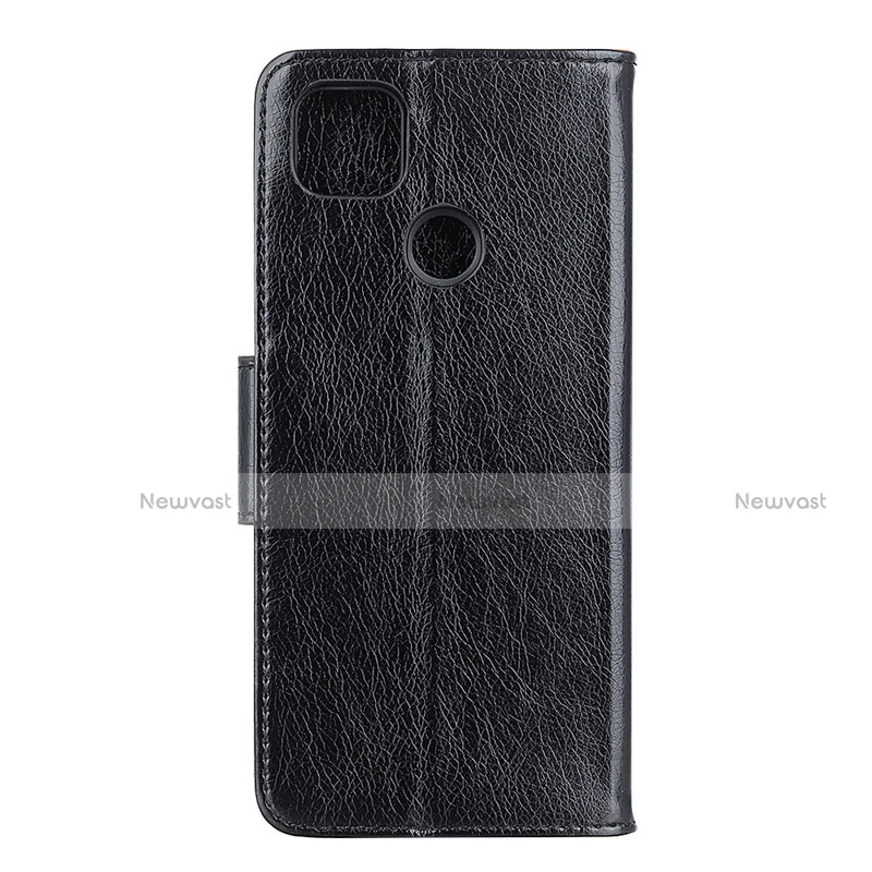 Leather Case Stands Flip Cover L02 Holder for Motorola Moto G 5G