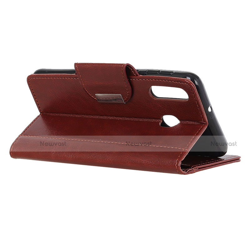 Leather Case Stands Flip Cover L02 Holder for Motorola Moto G Power