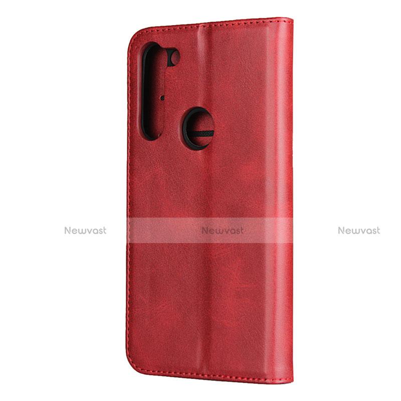 Leather Case Stands Flip Cover L02 Holder for Motorola Moto G8 Power